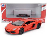 NEWRAY 1/24 LAMBORGHINI AVENTADOR LP700 4 2011 ARANCIO MODELLINO STATICO DIECAST