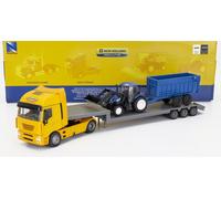 NEWRAY 1/43 CAMION IVECO STRALIS 540 PIANALE C/TRATTORE T6.175 MODELLINO STATICO