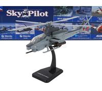NEWRAY 1/55 BELL AH-1Z COBRA VIPER ELICOTTERO MILITARE GRIGIO MODELLINO STATICO