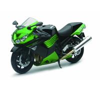 Newray 57433 Kawasaki ZX 14 Ninja Scala 1:12 Die Cast Verde Modelli/Colori