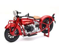 NewRay Modellino moto Indian 4 1930 Scala 1:12 Rosso