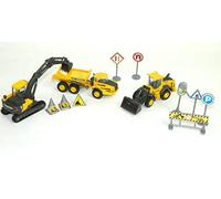NewRay Volvo EC460B - L220E -A40D Play Set with Accessories