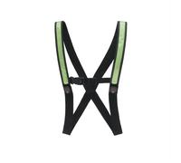 Newrban - Bretelle Con Led Led Reflective Vest-nero NEWRBAN