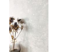 NEWROOM carta da parati Bianchi Calcestruzzo Tessuto non Tessuto - Moderno Grigio Chiaro Argento Cemento Metallico Industriale