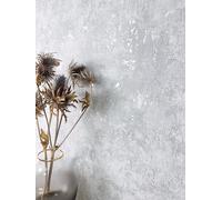 NEWROOM carta da parati Grigio Calcestruzzo Tessuto non Tessuto - Moderno Grigio Chiaro Argento Cemento Metallico Industriale