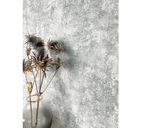NEWROOM carta da parati Grigio Calcestruzzo Tessuto non Tessuto - Moderno Grigio Chiaro Argento Gesso Lava Industriale
