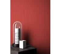 NEWROOM carta da parati rossi tinta unita struttura Uni carta