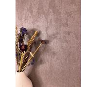 Newroom Tapete Lila Vliestapete Einfarbig - Unitapete Uni Violett Stoff-Optik Glanz Modern Metallic Leinen-Optik Struktur inkl. Tapezier-Ratgeber