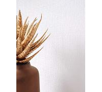 Newroom Tapete Weiß Vlies Webstoff-Optik - Modern Uni Strukturtapete für Wohnzimmer Schlafzimmer