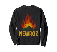 Newroz Fire Design Festival curdo di Capodanno curdo Felpa