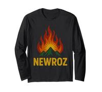 Newroz Fire Design Festival curdo di Capodanno curdo Maglia a Manica