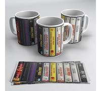 Newseny Judas Priest Tazza - Regalo per i fan del rock e del metallo | Ceramica 355ml | Cassette Judas Priest