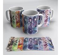 newseny Kimetsu no Yaiba tazza regalo per i fan anime manga di Demon Slayer Tutti i personaggi | Ceramica 355ml