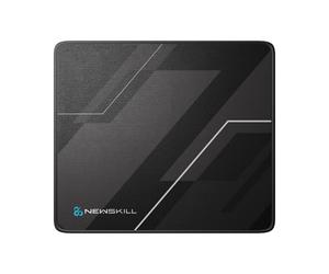 Newskill Artemis, tappetino per mouse da gioco L, superficie esclusiva in tessuto jacquard, base in gomma antiscivolo, dimensioni 460x400x3 mm, tappetino per mouse da tavolo, nero