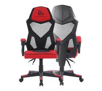 Newskill Eros Silla Gaming con Malla Ergonómica Roja