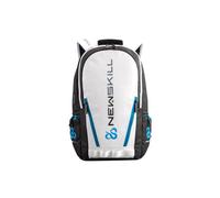 Newskill Mercury, Zaino per laptop da gioco da 15,6", design urbano, base in nylon e pelle testurizzata, schienale e interni imbottiti e traspiranti, presa USB, bianco