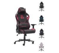 NEWSKILL Takamikura V2 Sedia Gaming ergonomica con braccioli 4D, schienale 180°, tessuto traspirante e base in acciaio, colore rosso