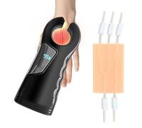 newsmthnet Tappetino per esercitazione in silicone per iniezione a 3 strati, riutilizzabile, con luce LED regolabile, kit di pratica portatile per abilità di iniezione IM/SQ