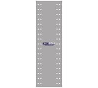 NewStar KEYB-V100RACK Tastiera e mouse LCD Vesa plate argento