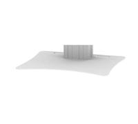 Newstar motorizzato schermo mobile con supporto da pavimento per 42 - 254 cm - nero Piastra a pavimento fissa Silver