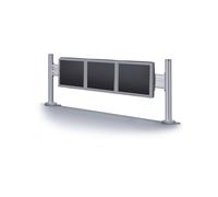 NEWSTAR Supporto da tavolo - Montaggio su scrivania per 2 schermi LCD - Dimensione dello schermo: 19"-30" - Nero