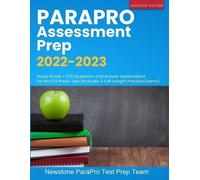 Newstone Parapro Test Prep Team ParaPro Assessment Prep 2022-2023 (Tascabile)
