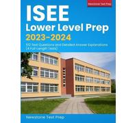 Newstone Test Prep ISEE Lower Level Prep 2023-2024 (Tascabile)