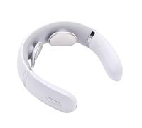 NEWSTYP Massaggiatore elettrico intelligente per collo, spalla e corpo, a bassa frequenza, terapia magnetica, strumento per alleviare il dolore al polso, per la salute (bianco)