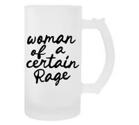 Newtee Donna Di Una Certa Rabbia Boccale Trasparente In Vetro Birra Con Manico Beer Glass Transparent Mug With Handle
