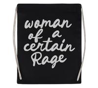 Newtee Donna Di Una Certa Rabbia Borsa Da Palestra Nera Borsa Sportiva Con Coulisse Riutilizzabile In Cotone Black Gym Bag Cotton Reusable Drawstring Sport Bag