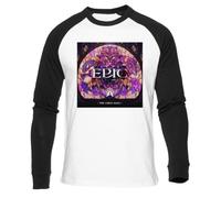 Newtee Epic The Musical The Circe Saga T-Shirt Bianca da Baseball Unisex Nera Manica Lunga