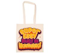 Newtee Facilissimo Praticamente Un Inconveniente Borsa Shopping Unisex In Cotone Beige Cotton Unisex Totebag Shopping Beige Totebag Eco Friendly Reusable Cotton Bag