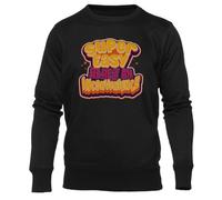Newtee Facilissimo Praticamente Un Inconveniente Felpa Girocollo Nera Unisex Unisex Black Sweatshirt Crewneck