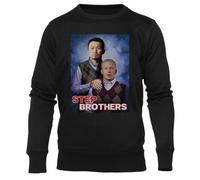 Newtee Fratellastri Felpa Girocollo Nera Unisex Unisex Black Sweatshirt Crewneck