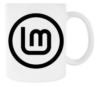 Newtee Linux Mint Tazza In Ceramica Bianca Per Tazza Di Caffè Per Tè White Ceramic Mug For Coffee Cup For Tea