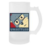 Newtee Tom Hope Inquieto Boccale Trasparente In Vetro Birra Con Manico Beer Glass Transparent Mug With Handle