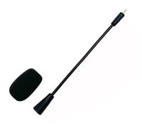 NewTH Microfono da gioco di ricambio per cuffie da gioco Turtle Beach Ear Force PX4 PX5 PX51 XP300 XP400 XP500 XP510 X4 X41 X42 500X, microfono da gioco staccabile con cancellazione del rumore, jack