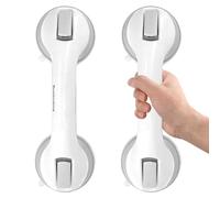 Newthinking Maniglie Ventosa da Bagno 30cm, Doccia Anziani Maniglia con Ventosa, Maniglione Ventosa Bagno per Anziani Disabili, 2 pezzi