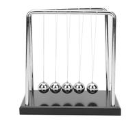 Newton's Cradle - Giocattolo per la fisica educativa per bambini e adulti, giocattolo scientifico con base ABS