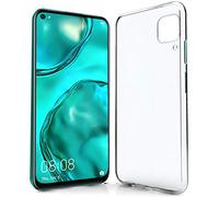 Newtop Cover Compatibile per Huawei P40/Lite/Lite E/PRO, Custodia Morbido TPU Clear Protettiva Gel Silicone Trasparente Slim Sottile Case Posteriore (per P40 Lite)