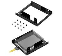 NewTop HD03 Adattatore Doppio HDD Interno Supporto per 2 Hard Disk o SSD da 2,5" in Slot da 3,5" per PC Desktop Computer