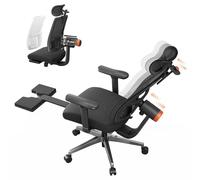 NEWTRAL MagicH-BPro Sedia Ergonomica con Poggiapiedi, Schienale e Poggiatesta Auto-Regolabili, Supporto Lombare Adattivo - Nouvo
