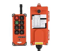 NEWTRY Controllo telecomando alla gru wireless 18~65V, trasmettitore e ricevitore di alta qualità per la gru a ponte di paranco industriale (trasmettitore + ricevitore18~65V)