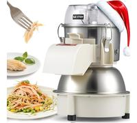 NEWTRY Tritatutto elettrico per pollo, macchina per triturare il petto di pollo cotto da 80 kg/h, risparmia la manodopera per ristoranti e catering