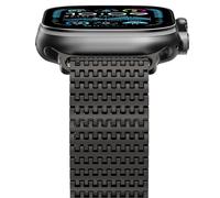 NewWays Cinturino in maglia milanese, compatibile con Apple Watch 49 mm, 46 mm, 45 mm, 44 mm, 42 mm (Seire 3, 2, 1, Series 11, 10, 9, 8, 7, 6, SE 5, 4, 3, 2, 1, ardesia