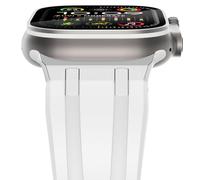NewWays Cinturino in silicone compatibile con Apple Watch da 49 mm, 46 mm, 45 mm, 44 mm, 42 mm (serie 3 2 1), cinturino sportivo di ricambio per iWatch Ultra 2/Ultra Series 10 9 8 7 6 SE 5 4 3 2 1,