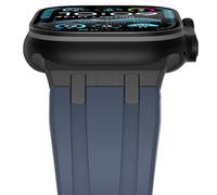 NewWays Cinturino in silicone compatibile con Apple Watch da 49 mm, 46 mm, 45 mm, 44 mm, 42 mm (serie 3 2 1), cinturino sportivo di ricambio per iWatch Ultra 2/Ultra Series 10 9 8 7 6 SE 5 4 3 2 1,