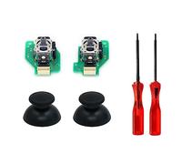 Newwyt Gamepad Joystick Sinistro e Destro Set di Pollici per Controller di Gioco WiiU Sostituzione Modulo sensore analogico 3D Parte di Riparazione ABS