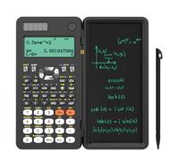 NEWYES Calculatrice Scientifique D'ingénierie avec Tablette D'écriture,417 Fonctions,avec Batterie Solaire,Mise à Niveau, pour Étudiants, Enseignants, Ingénieur,avec Un Stylo Inclus
