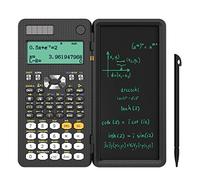 NEWYES Calcolatrice scientifica ingegneristica con tavoletta da scrittura, 417 funzioni con batteria solare, calcolatrice professionale aggiornata 991ES Plus, blocco note portatile, forniture per il